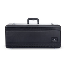 Crossrock CRA860ASBK-R Altsaxfodral - rektangulrt ABS Gjuten med enkel axelrem Svart