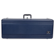 tui Crossrock pour saxophone t  nor moul   en ABS, rectangulaire, avec bandouli  re simple, bleu (CRA861TSBL-R)