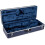 Crossrock ABS Molded Tenor Saxophone Case-Rectangular with Single Shoulder Strap Blue(CRA861TSBL-R) 4