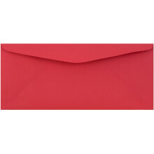 ZACIETY PAPIER nr 9 Biznesowe kolorowe koperty 3 7/8 x 8 7/8 czerwony makulaturowy zbiorcze 500 szt./opakowanie