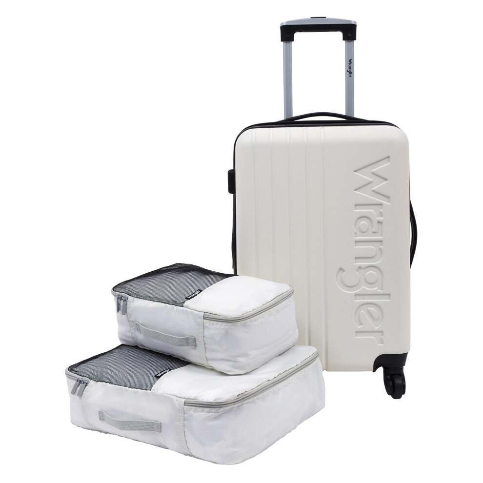 Wrangler Luggage Set  Beige  20"""" Carry-On
