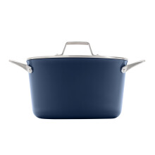 Calphalon Premier C   ramique antiadh   sive 7-QT. Four hollandais avec couvercle bleu de minuit
