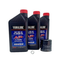 Kit de changement de filtre à huile pour Yamaha MT09 (2021-2023) Master of Torque, tous modèles, pièce Yamaha n 5GH-13440-80-00 et 4 pintes de l
