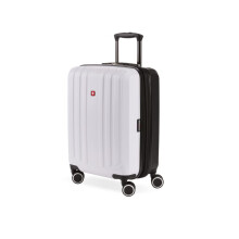 SwissGear Duet, kemny oldals, bovtheto poggysz, 19 hvelykes, fekete/fehr kzi kerkkel