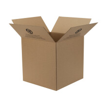 Duck Brand Kraft Wellpappe Versandkartons 14"""" x 14"""" x 14"""" Braun 6er-Pack (280349)