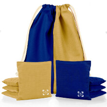 Jtssz Platoon Professional Cornhole Bags - 8 db-os kszlet, minden idojrsi krlmnyek kztt ktoldalas, tovbbfejlesztett babzskok Pro kukorica
