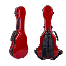Crossrock Spesso imbottito in fibra di vetro in fibra di vetro tenore Ukulele Case (CRF1020Turd)
