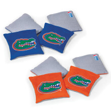 Wild Sports NCAA Florida Gators 8pk Dual Sided Bean Bags Team Color