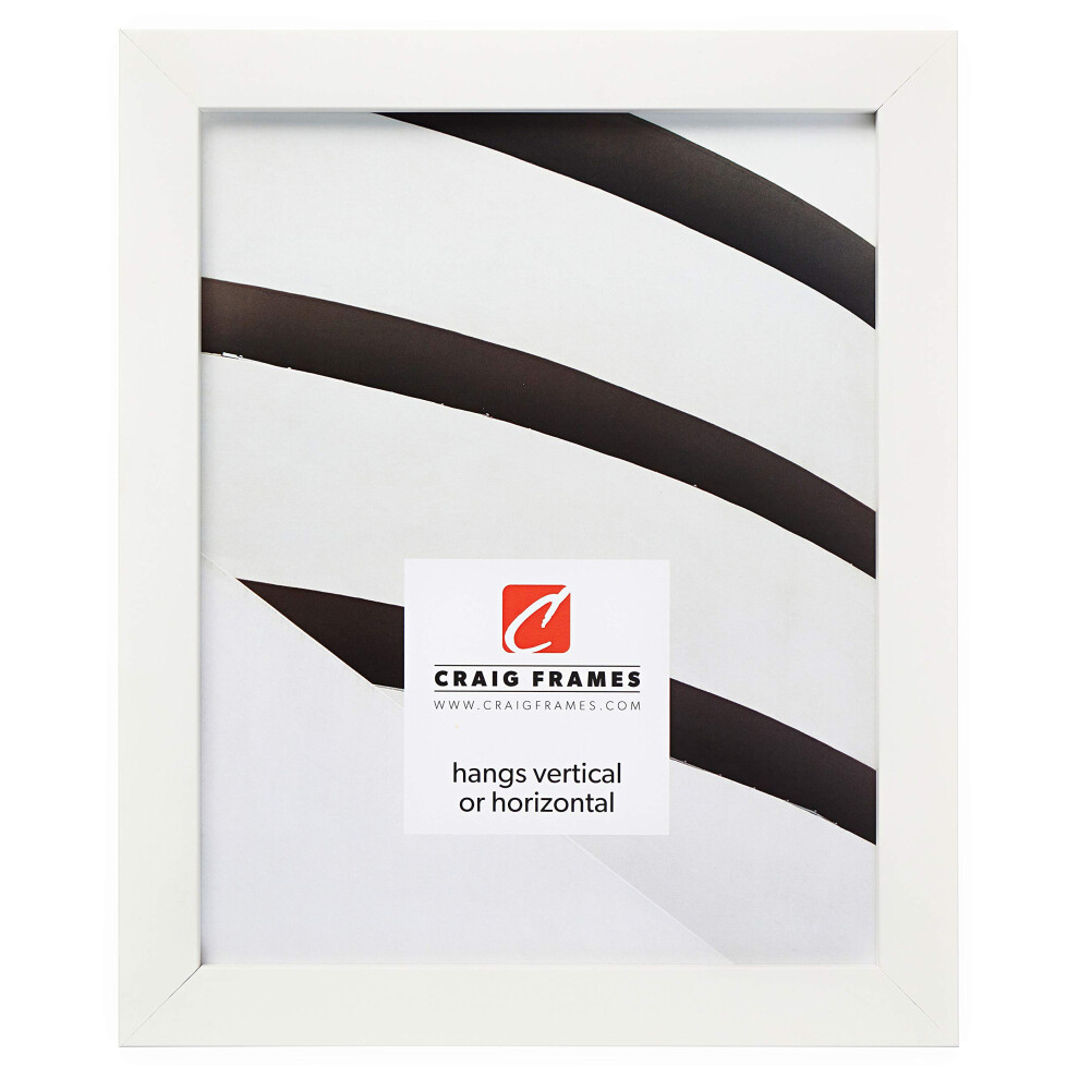 Cadre photo moderne blanc Craig Frames Confetti 18 x 24 pouces