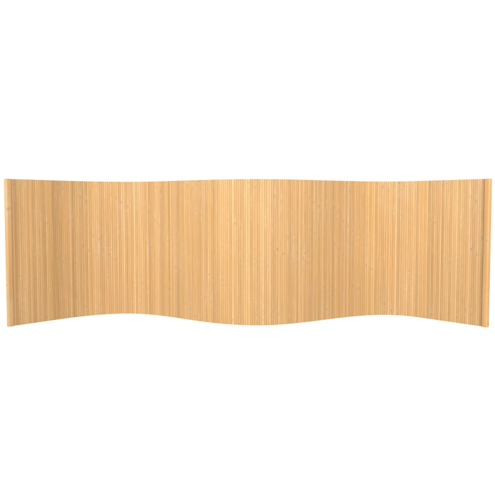 Paravent en bambou Red Lantern de 60 cm de long - Miel