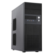 Boîtier PC - CHIEFTEC - CQ-01B-U3-OP - Noir - ATX, Micro-ATX - 3 Baies internes - 2 x USB 3.0