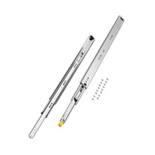 VEVOR Guide per Cassetti per Carichi Pesanti 76 cm 1 Paio di Guide per Cassetti con Chiusura Capacit? di Carico di 120 kg Cuscinetto a Sfere a Mo