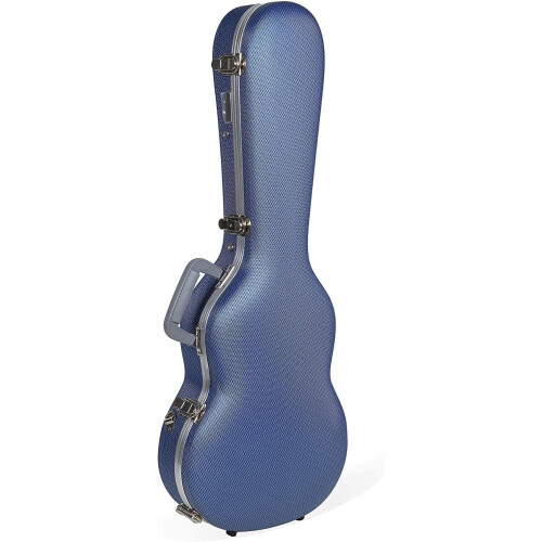 Crossrock Ukulele 0-String Concert Υπερελαφριά Θήκη από ABS σε Μπλε Χρώμα (CRA860CUBL) 2