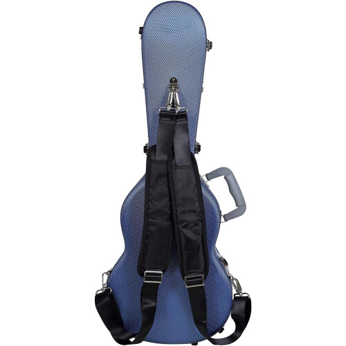 Crossrock Ukulele 0-String Concert Υπερελαφριά Θήκη από ABS σε Μπλε Χρώμα (CRA860CUBL) 1