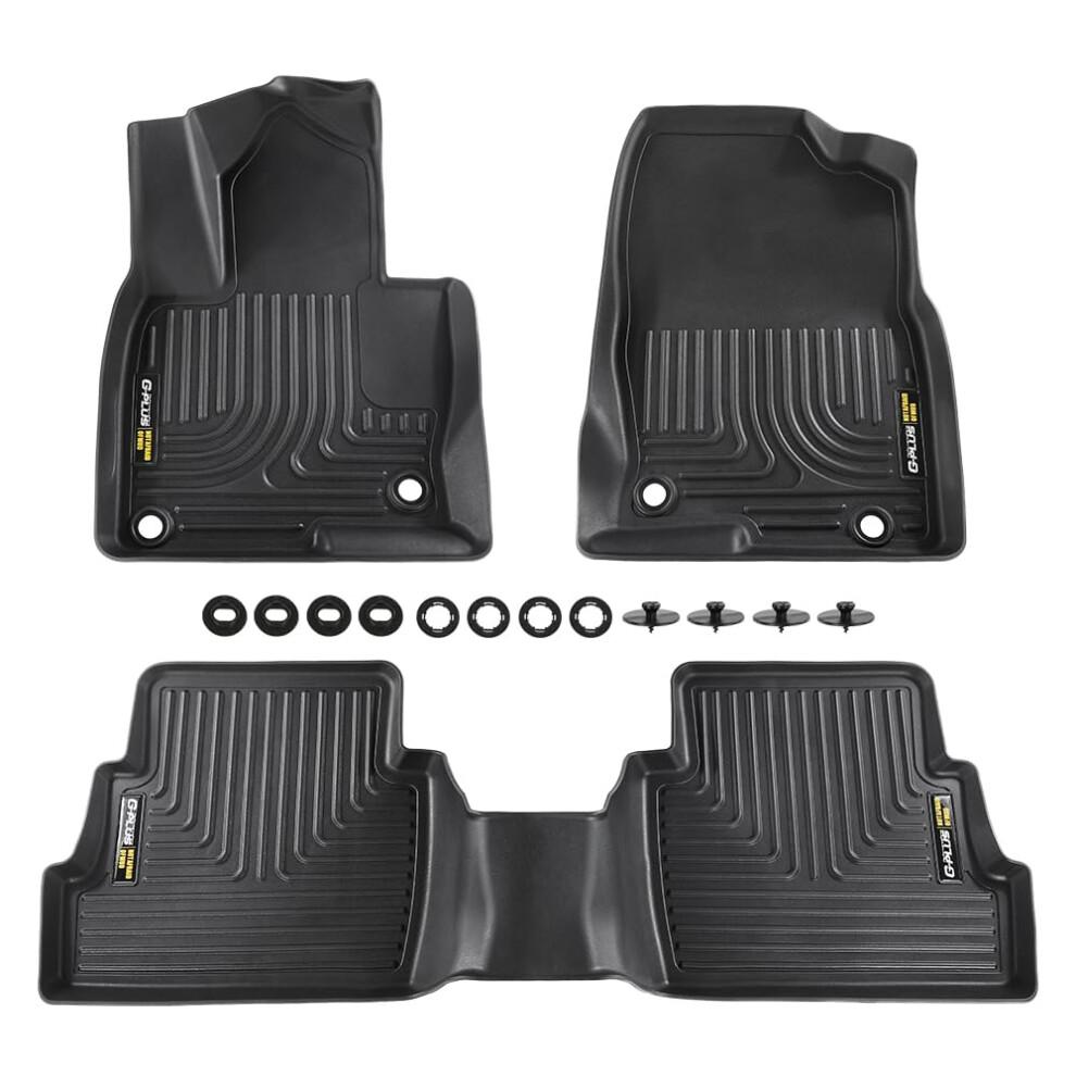 G-Plus Floor Mats Compatible With Mazda Cx-5 2017-2024 Cargo Liner All Weather Full Cover Protection Floor Liners Black 729149055169