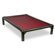 Kuranda Chewproof Dog Bed - Walnut Pvc - 40 """" x 25 """" - Cordura Nylon - Bourgogne