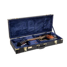 Crossrock rektangulrt trfodral passar F-Style Mandolin-Black (CRW620MFBK-R)