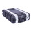 Crossrock Stackable 2U Rack Case  Shallow 14.25  Depth  Polyethylene Hard-shell Construction with Heavy Duty Hardware-Black(CRA9602US) 3