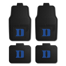 Fanmats Duke University Blue Devils set van 4 automatten voor auto's SUV pick-ups - bescherming tegen alle weersomstandigheden, diep reservoirontwerp