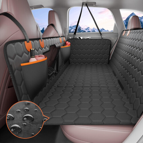 VEVOR VEVOR Extenseur de Siège Arrière pour Chiens, Housse de Siège de Voiture Imperméable, Supporte 350lbs