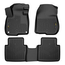 G-PLUS TPE vloermatten bagageruimtebekleding compatibel met Honda CR-V 2017-2022 Fit Honda CR-V Hybrid 2017-2022 vloerbekleding voor- en 2e rij alle