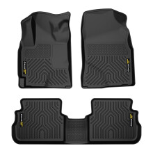 G-PLUS TPE-vloermatten bagageruimtebekleding compatibel met Toyota Corolla/Matrix 2009-2013 / Pontiac Vibe 2009-2010 Transmissie Automatische FWD-vlo