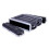 Crossrock Stackable 2U Rack Case  Standard 19.25  Depth  Polyethylene Hard-shell Construction with Heavy Duty Hardware-Black(CRA9602U) 2