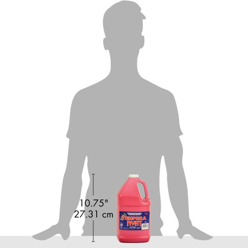 Constructive Playthings Wasbare Tempera Verf voor Kinderen, 1 Gallon, Rood 1