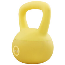 Fitvids Soft Kettlebells - Sea and Iron Sand Filled Weights for Women and Men - Color Coded Soft Vinyl Kettlebells  10-Pound
