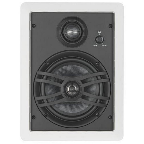 Yamaha YAMAHA NS-IW660 3-Way In-Wall Speaker System for Custom Install  White