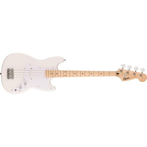 Fender Squier Squier Sonic Bronco Bass  Arctic White  Maple Fingerboard