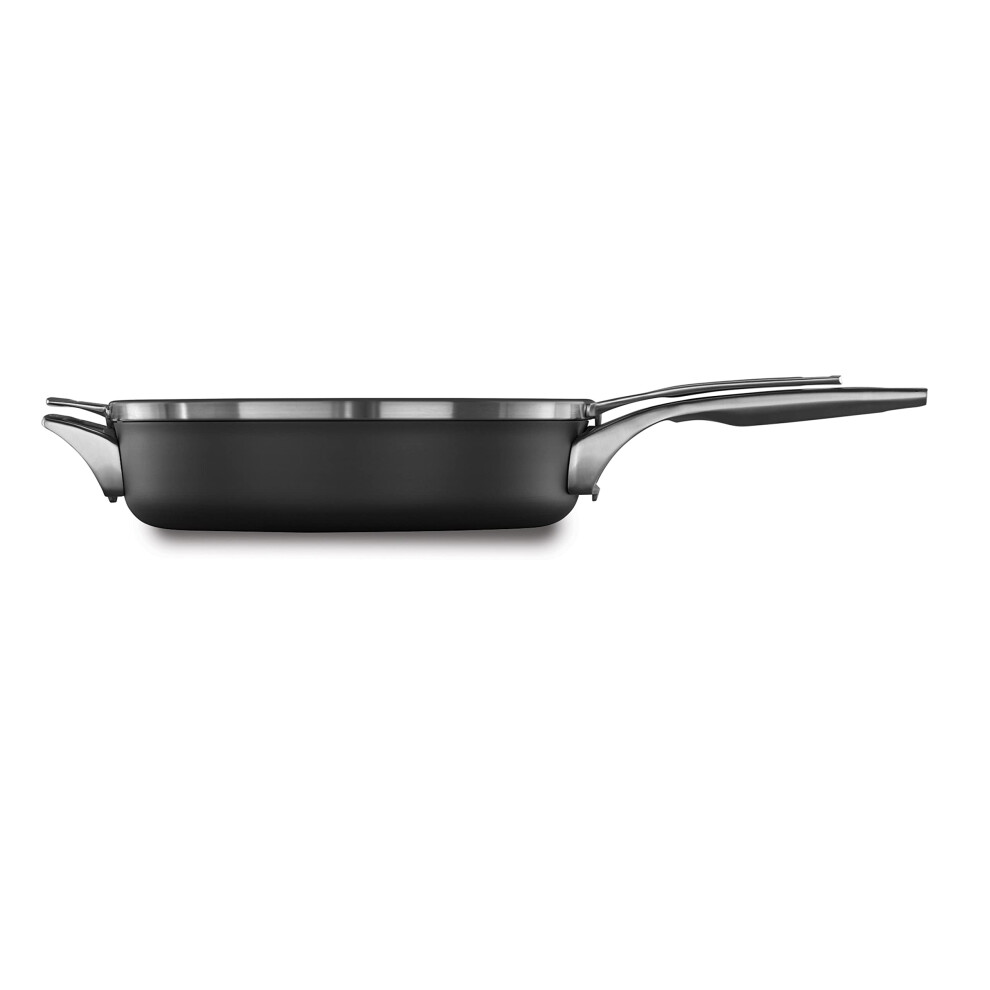 Calphalon Premier Space-Saving Hard-Anodized Nonstick 5-Quart Saute Pan with Lid-image-OPC-PGT9XYP-NEW