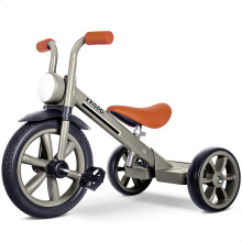 Kriddo Kids Tricykler i alderen 2 ?r til 5 ?r 12 tommer punktering Gratis gummihjul W Front Light Kids Trike for 2,5 til 5 ?r gammel gave Toddler