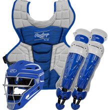 Rawlings | Velo 2.0 Baseball Catcher Set | NOCSAE-zertifiziert | Erwachsene ab 15 Jahren | Royalblau/Wei