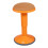 ECR4Kids Sitwell Wobble Stool with Cushion Adjustable Height Active Seating Orange 1