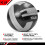 JFIT Wall Ball, 10 LB, Grigio/Nero 3