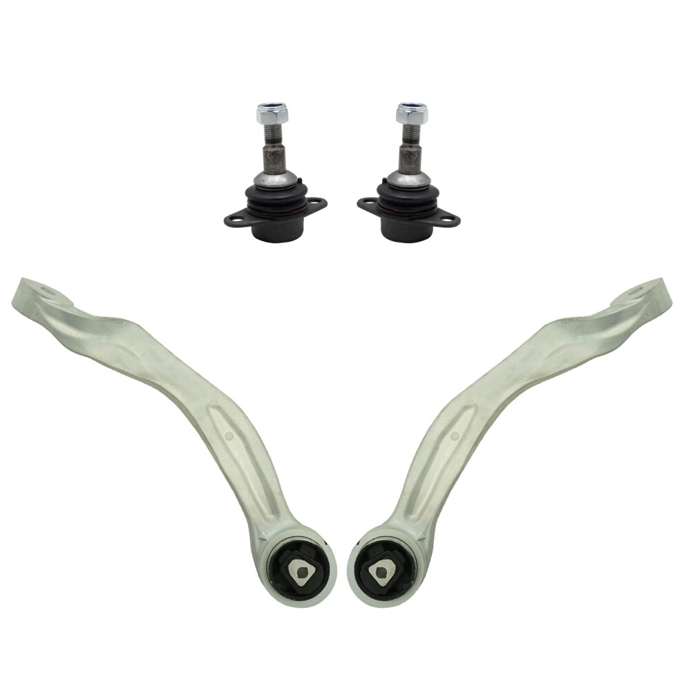 Trq Front Lower Control Arm With Ball Joint Set Compatible With 2006-2007 Bmw 525Xi 2009-2010 528I Xdrive 2008 528Xi 530Xi 535I Xdrive 535Xi 191213689561