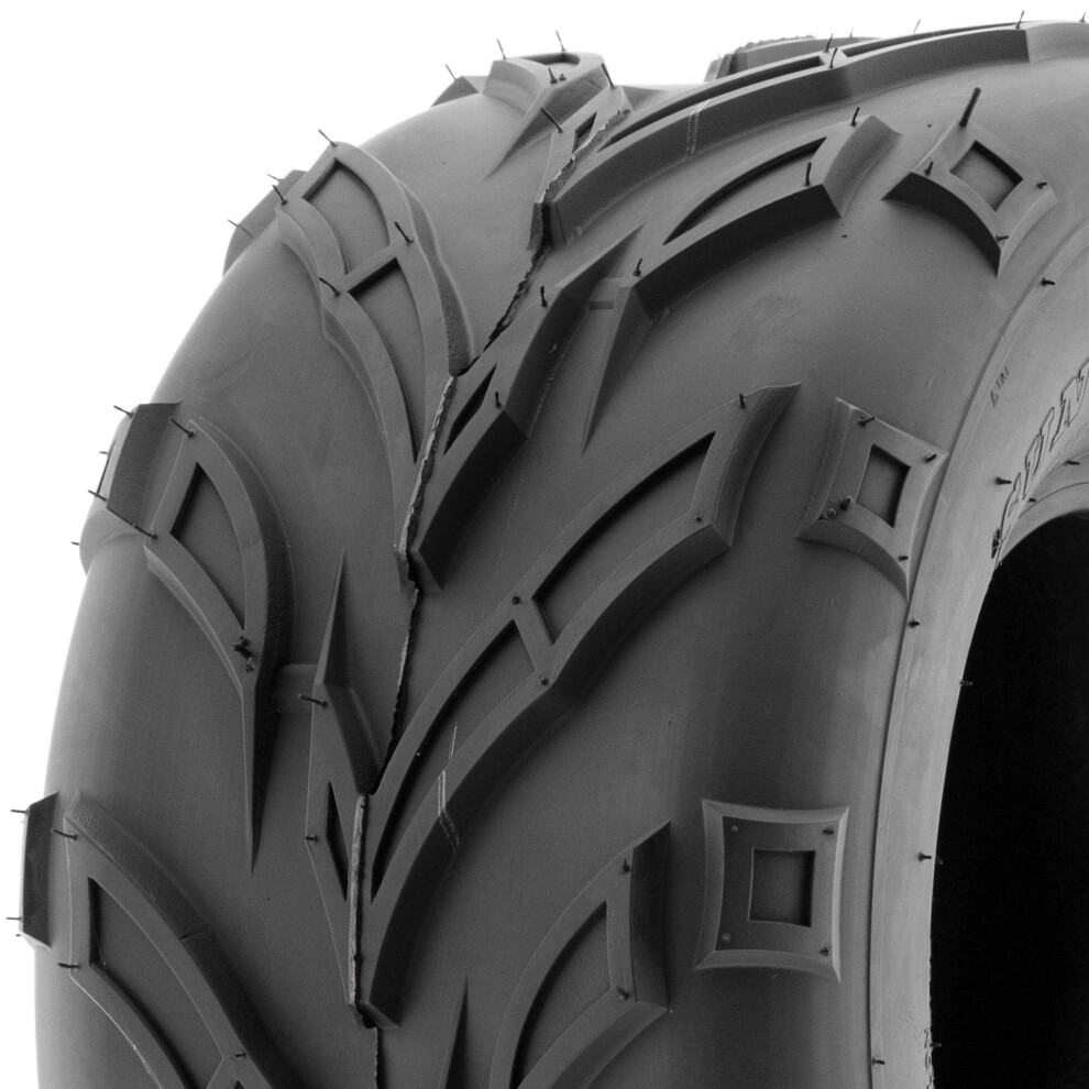 Sunf A004 Lawn-Mowers Off-Road Tire 18X9.5-8 6 Ply Track & Trail Tubeless 842915187793