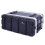 Crossrock Stackable 4U Rack Case  Shallow 14.25  Depth  Polyethylene Hard-shell Construction with Heavy Duty Hardware-Black(CRA9604US) 1