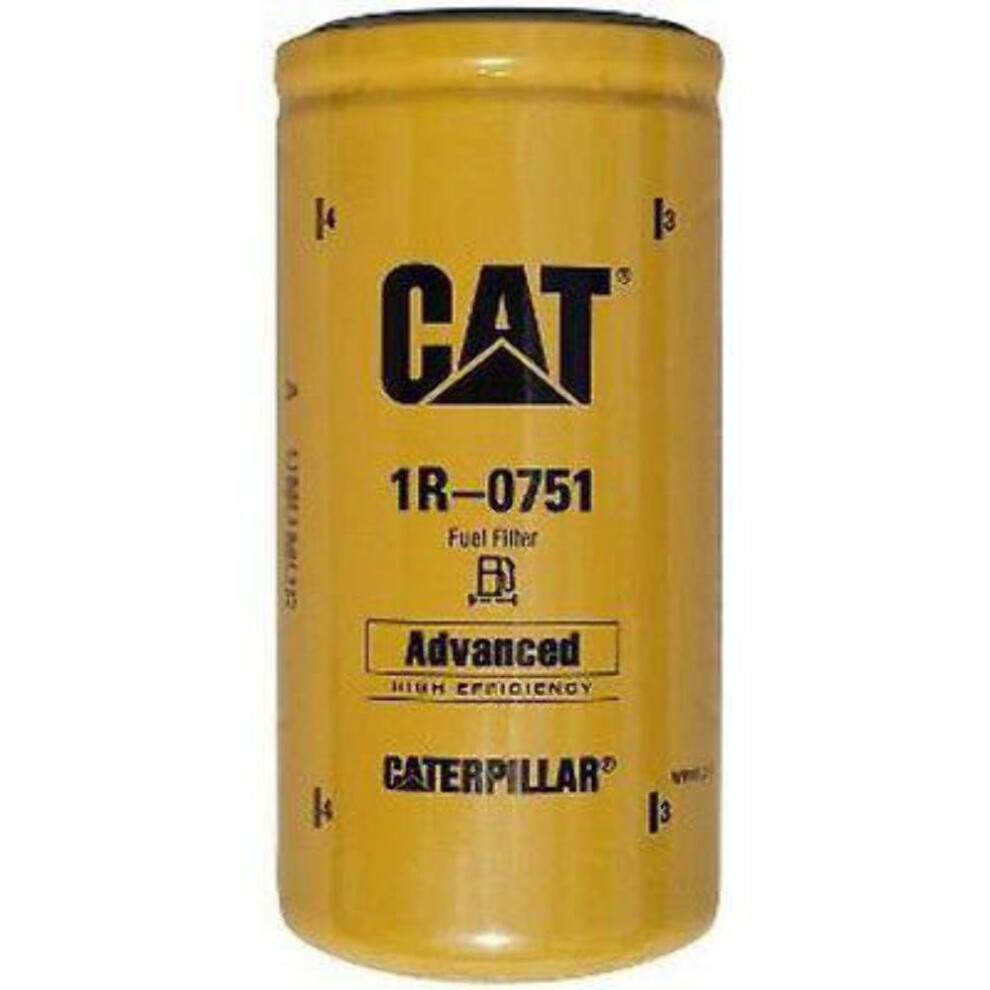 Filtro De Combustible Caterpillar 1R-0751 De Alta Eficiencia (Paquete De 5)-image