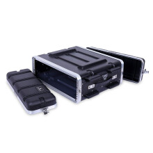 Custodia rack impilabile Crossrock 3U standard, profondit    19,25, struttura rigida in polietilene con hardware resistente, nero (CRA9603U)