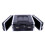 Crossrock Stackable 3U Rack Case  Standard 19.25  Depth  Polyethylene Hard-shell Construction with Heavy Duty Hardware-Black(CRA9603U) 3