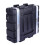 Crossrock Stackable 3U Rack Case  Standard 19.25  Depth  Polyethylene Hard-shell Construction with Heavy Duty Hardware-Black(CRA9603U) 2