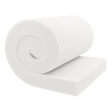 Cal nen vank GoTo Foam s rozmermi 10 cm, v ka 10 cm, rka 76 cm, dl ka 240 cm, pevn (44ILD)