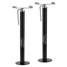 LUSHIH RV Slide Out Steun Trailer Stabilizer Jacks, Camper Accessoires voor Reistrailers - 26.5" tot 50" - 5000 Lbs Elk - Set van 2