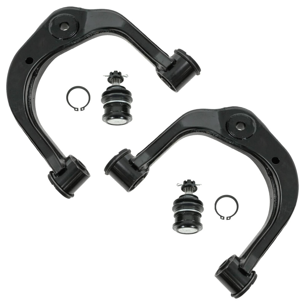 Trq Front Upper Control Arm With Ball Joint Set Compatible With 1995-2004 Toyota Tacoma 191213668214