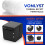 Vonlyst termoprinter papirrulle til toast TP200 kvitteringsprinter salgssted (24 ruller) 2