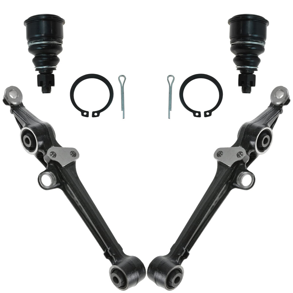 Trq Front Lower Control Arm With Ball Joint Set Compatible With 1997-1999 Acura Cl 1994-1997 Honda Accord 1995-1998 Odyssey 1996-1999 Isuzu Oasis 191213667330
