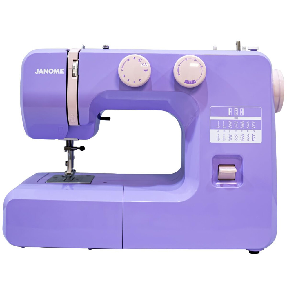 Janome 001LOVELY Lovely Lilac Easy-to-Use Sewing Machine
