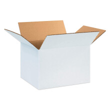 Weie Versandkartons von AVIDITI, 30,5 cm L x 25,4 cm B x 20,3 cm H (25 Stck), kleine mittelgroe Versandkartons fr kleine Unternehmen, Verpackung,